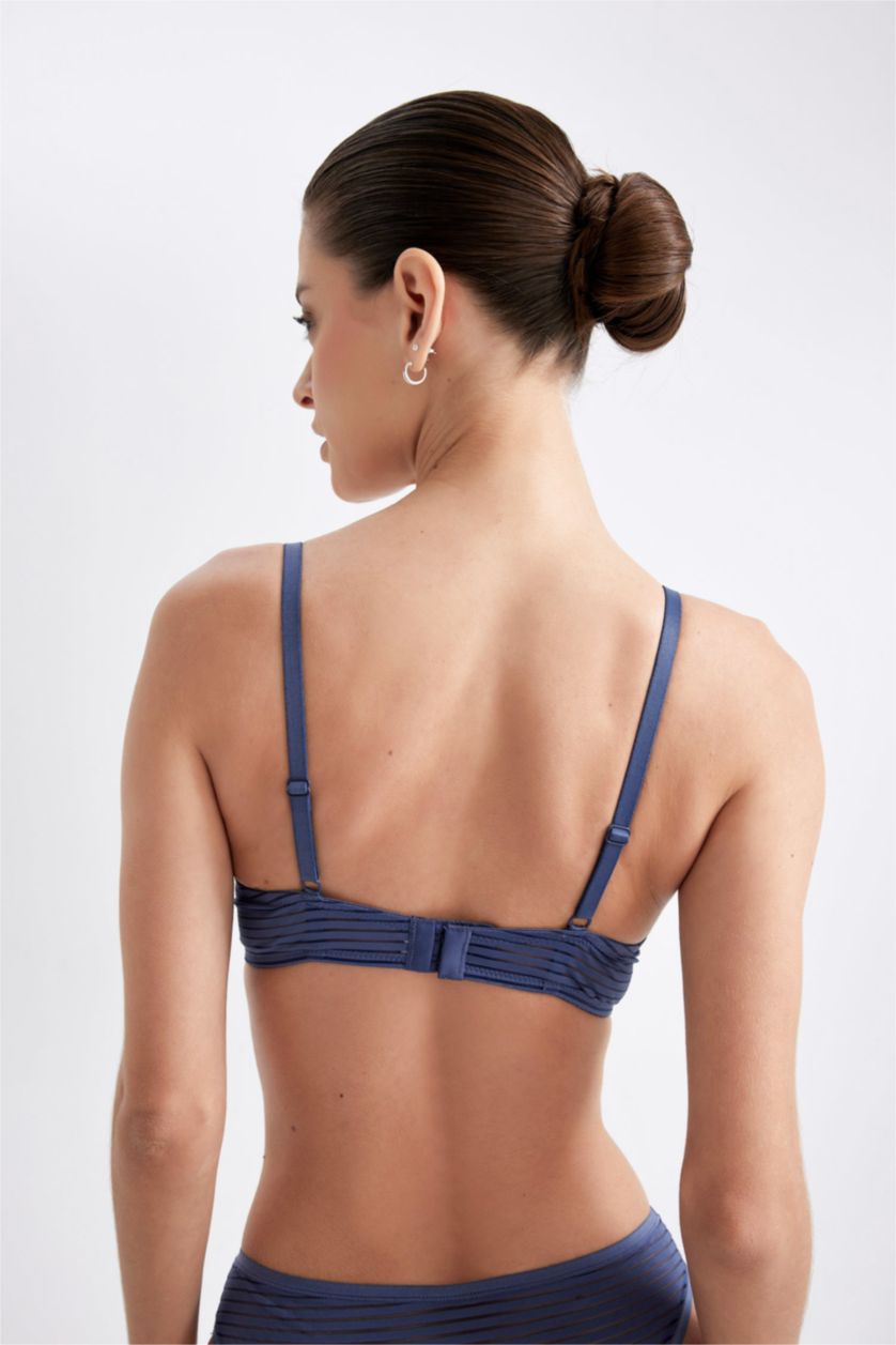 FEMME Indigo Soutien-Gorge à armatures demi-Rembourré de Fall In Love