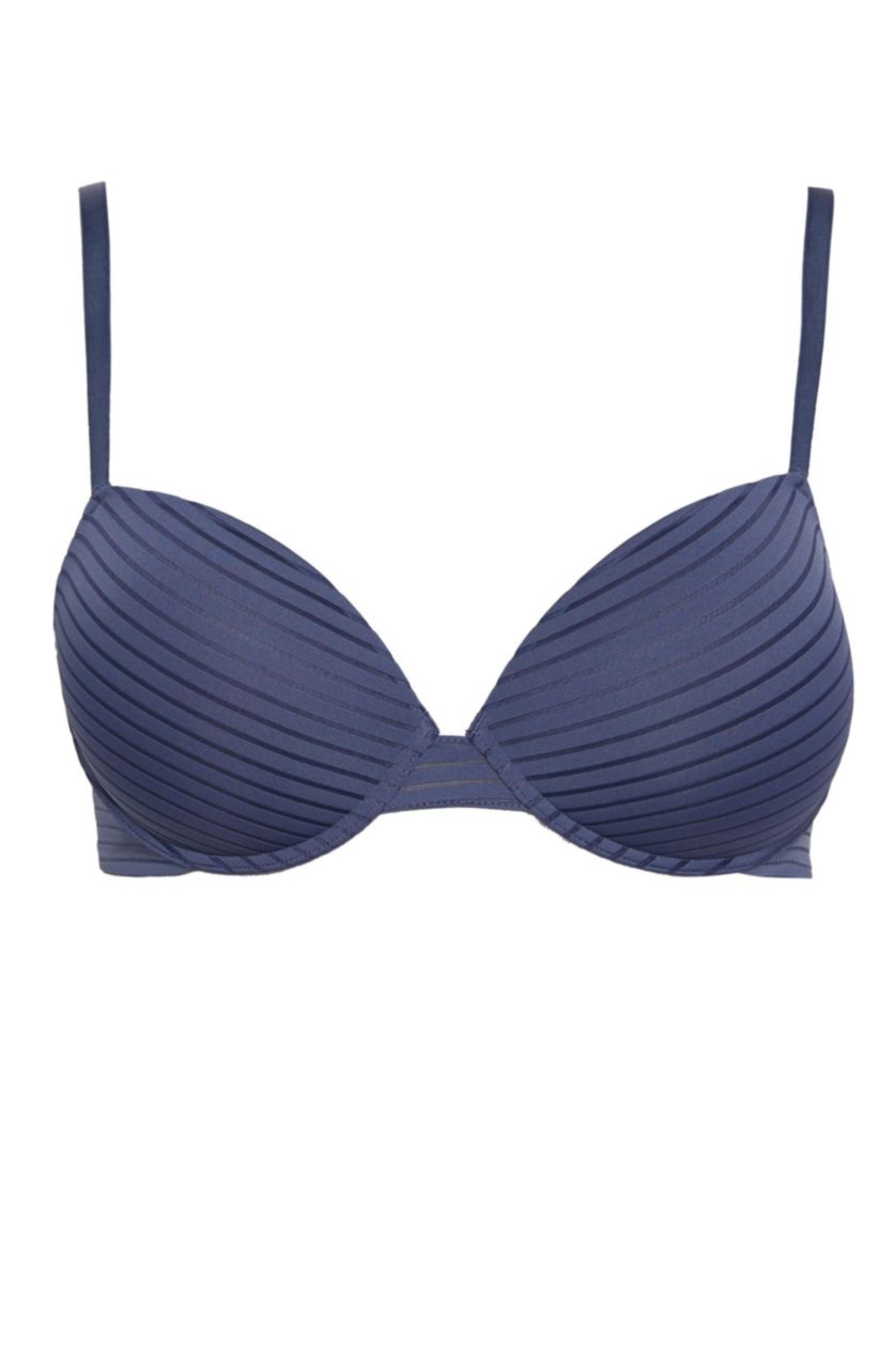 FEMME Indigo Soutien-Gorge à armatures demi-Rembourré de Fall In Love