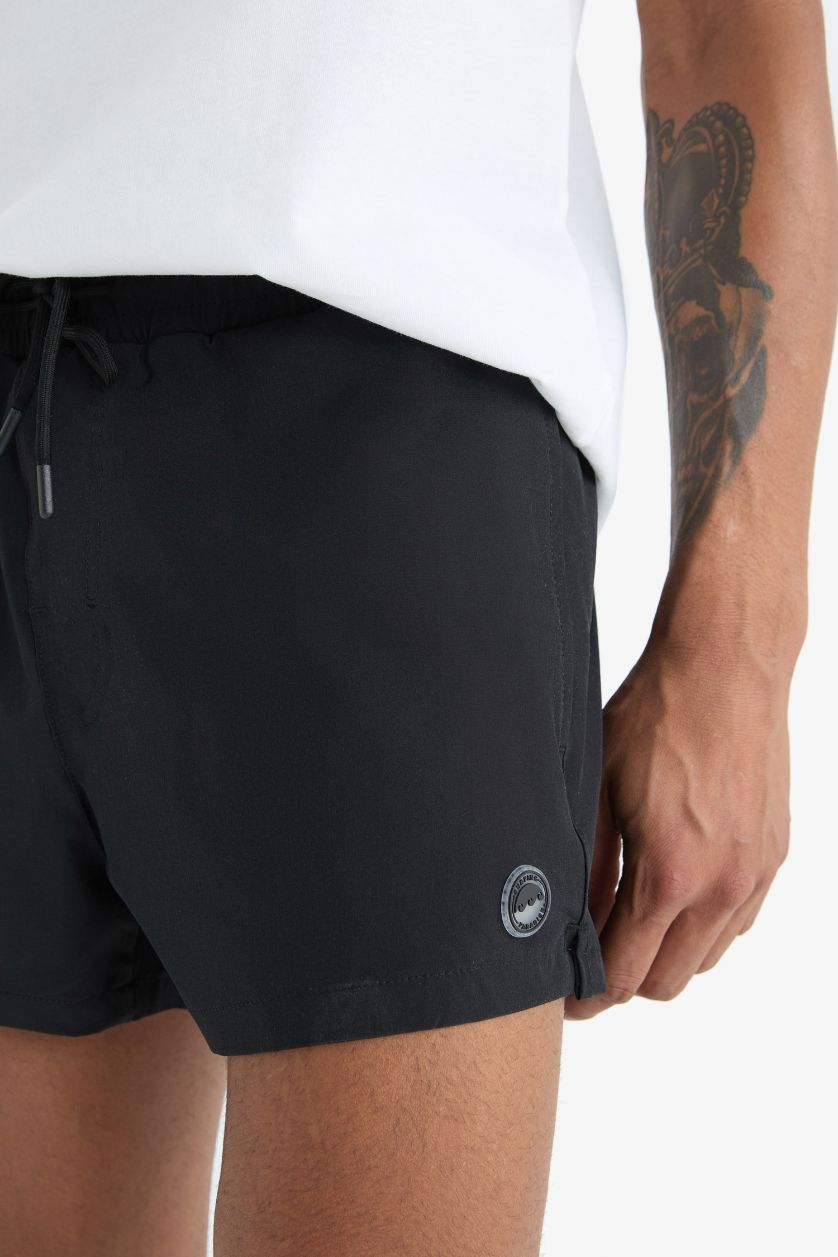 رجالي أسود شورت بحر قصير رياضي آندي من DeFactoFit