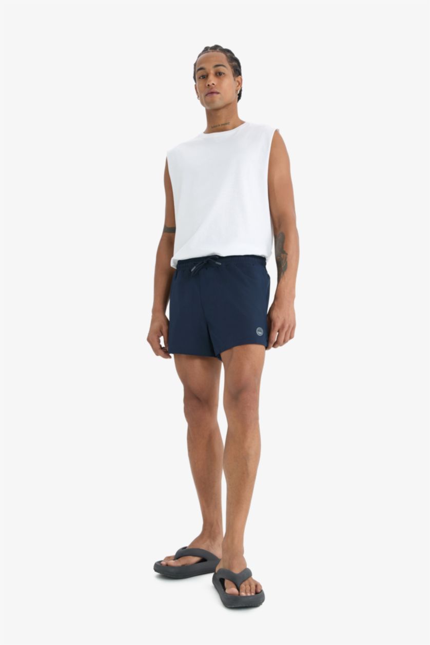 HOMME Marin Short De Bain Tissé Andy