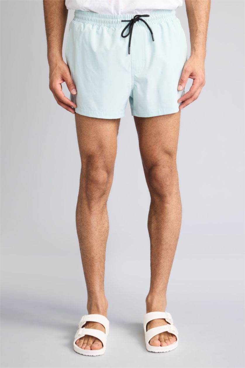 Ерлер Аква Тоқымалы жүзу шолақ шалбар энди график қысқа ұзындық