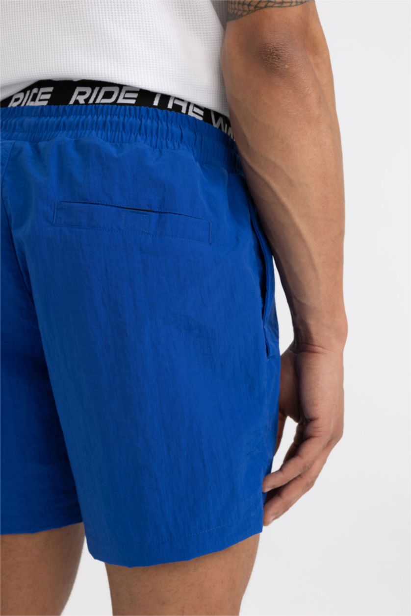 MAN Royal DeFactoFit Printed Short Swim Shorts