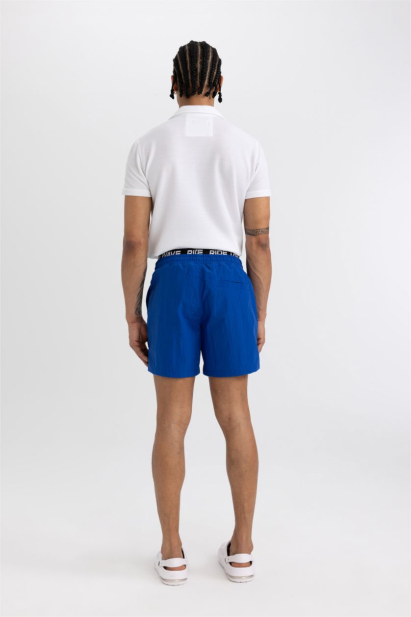 MAN Royal DeFactoFit Printed Short Swim Shorts