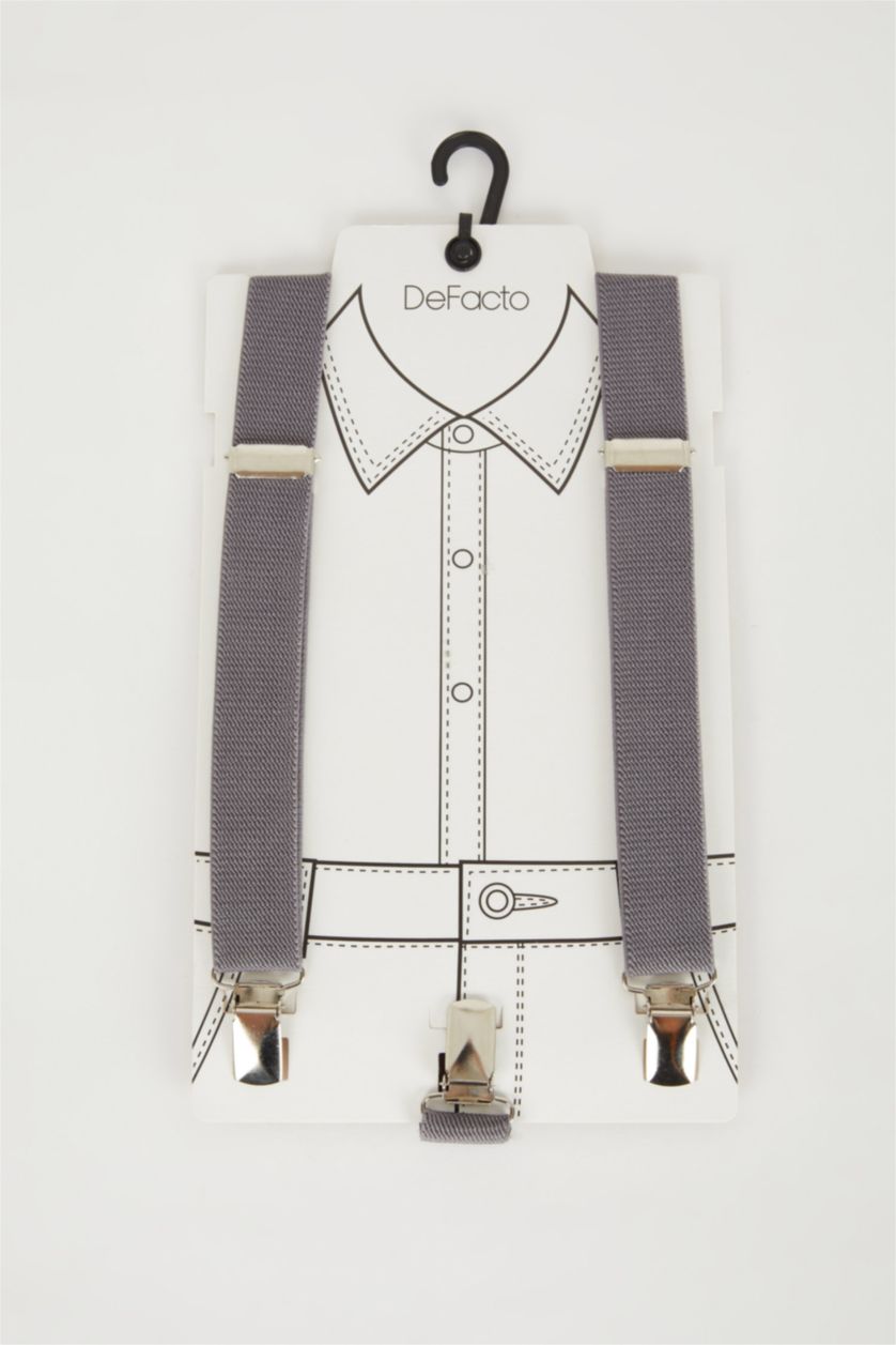 GARÇONS Gris Bretelles Pour Garçon
