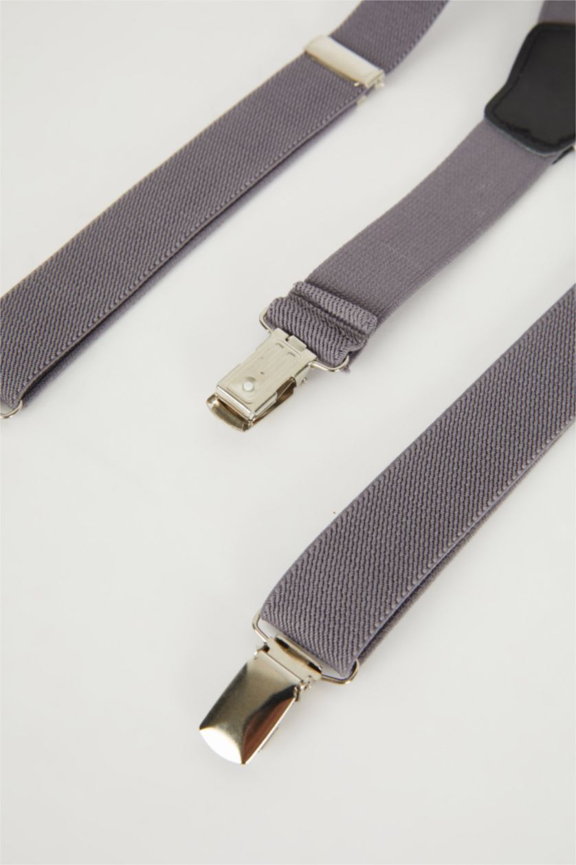 GARÇONS Gris Bretelles Pour Garçon