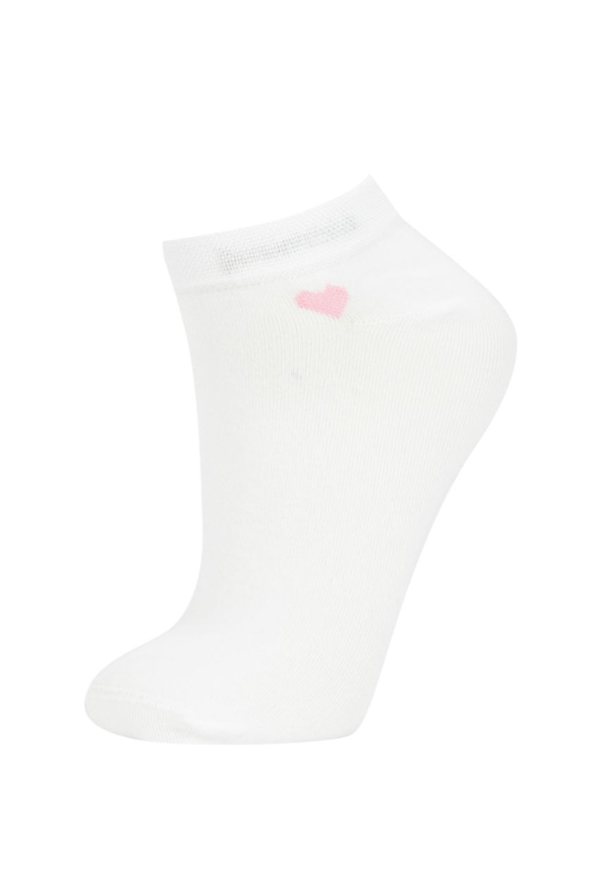 FEMME Blanc Chaussettes courtes en Bambou pour Femme - 3 Paires