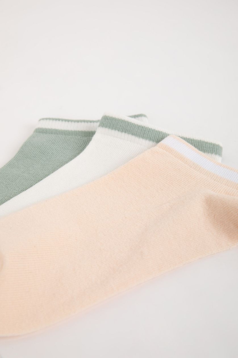 FEMME Karma Lot de 3 paires de Chaussettes courtes en coton pour femme