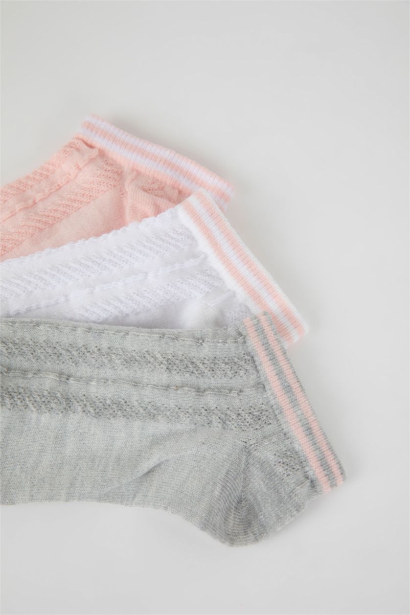 FEMME Karma Lot de 3 paires de Chaussettes courtes en coton pour femme