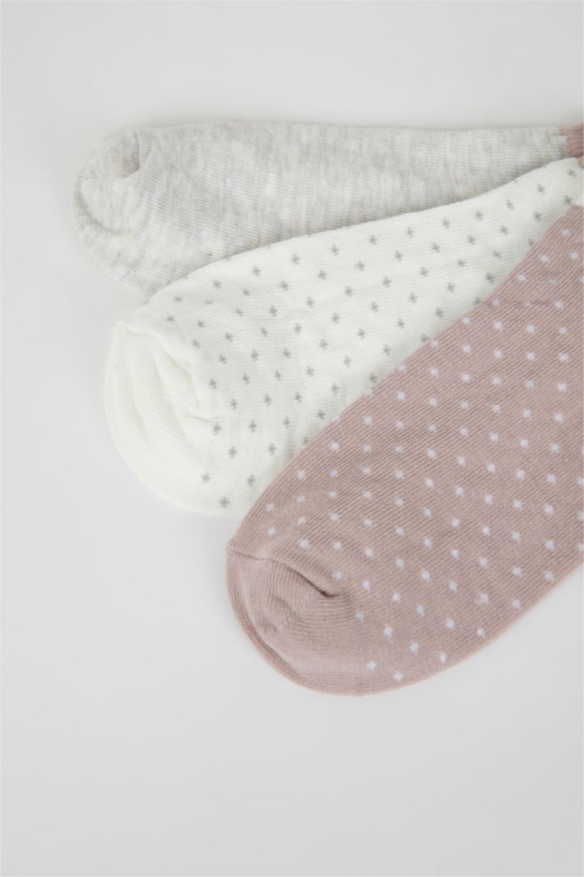 FEMME Karma Lot de 3 paires de Chaussettes courtes en coton pour femme