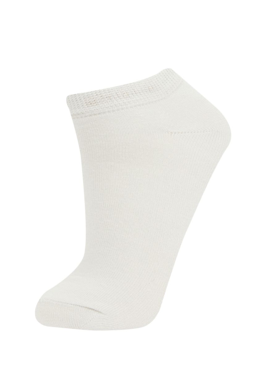 Women Yumuşak 3 piece Cotton Short Socks