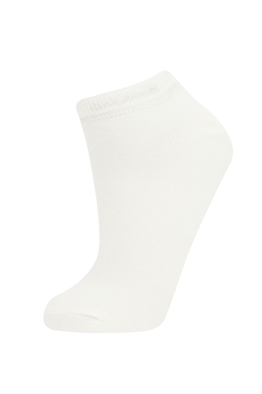 Women Yumuşak 3 piece Cotton Short Socks