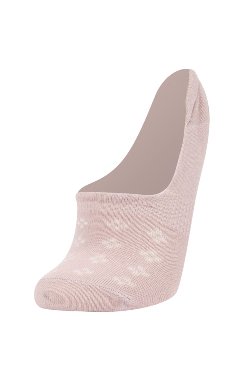 Kadın Karma Kadın 3'lü Pamuklu Babet Çorap