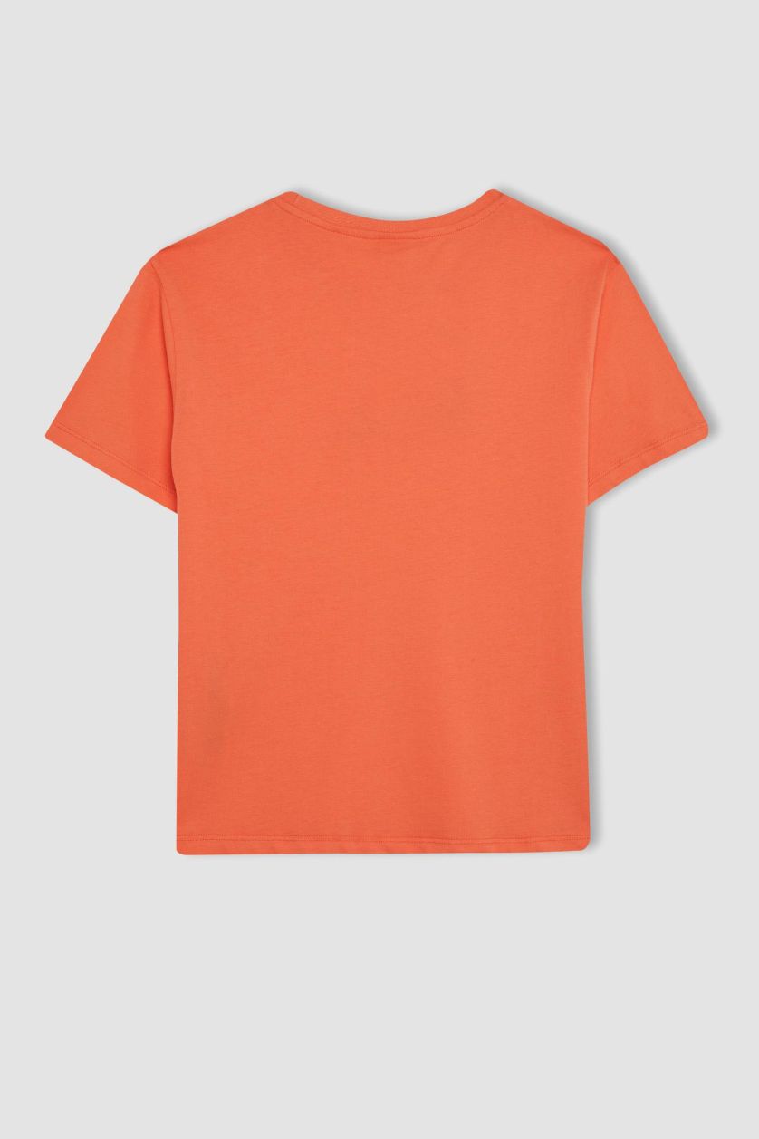 أولاد مرجاني تيشيرت نص كم ولادي مطبوع واسع