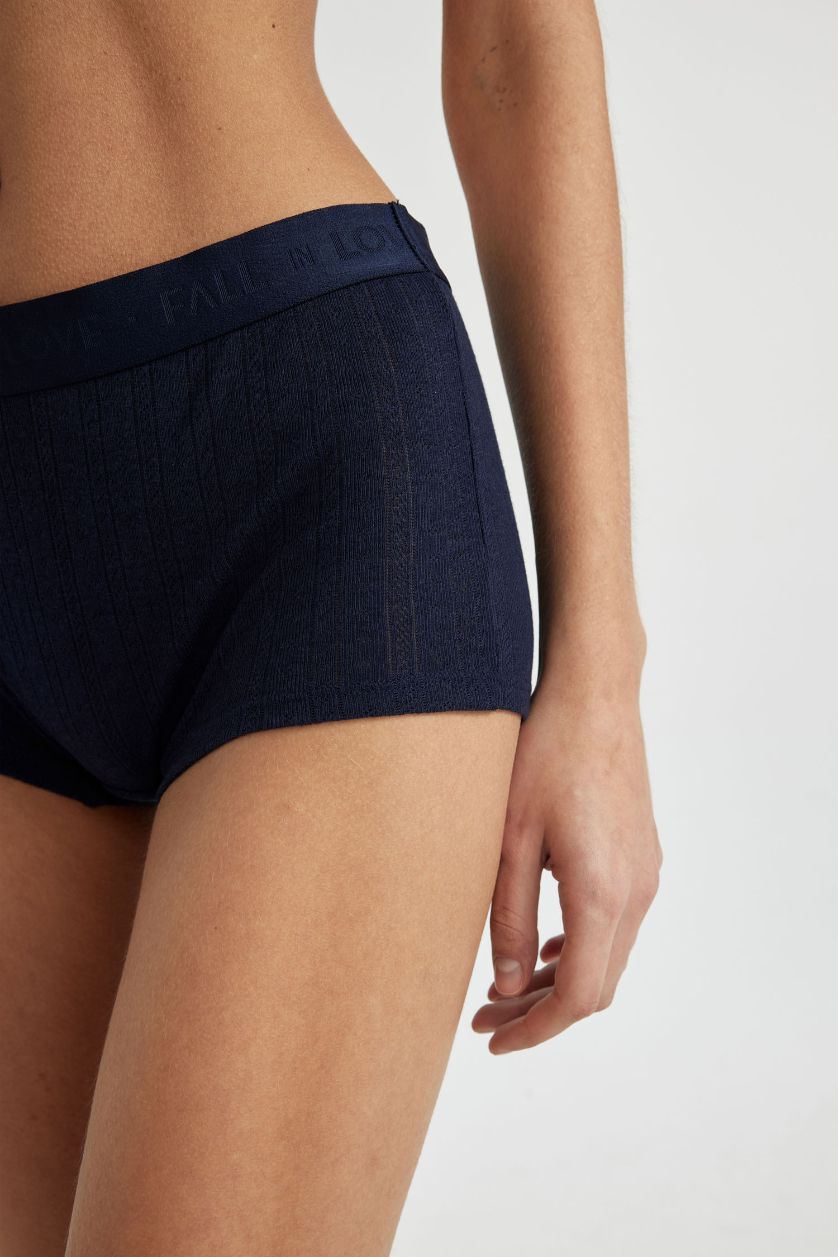 WOMAN NAVY Slip Panties