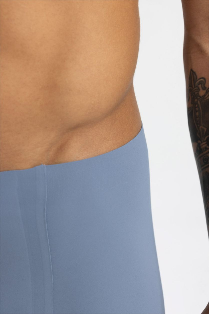 Erkek Gri Regular Fıt Boxer