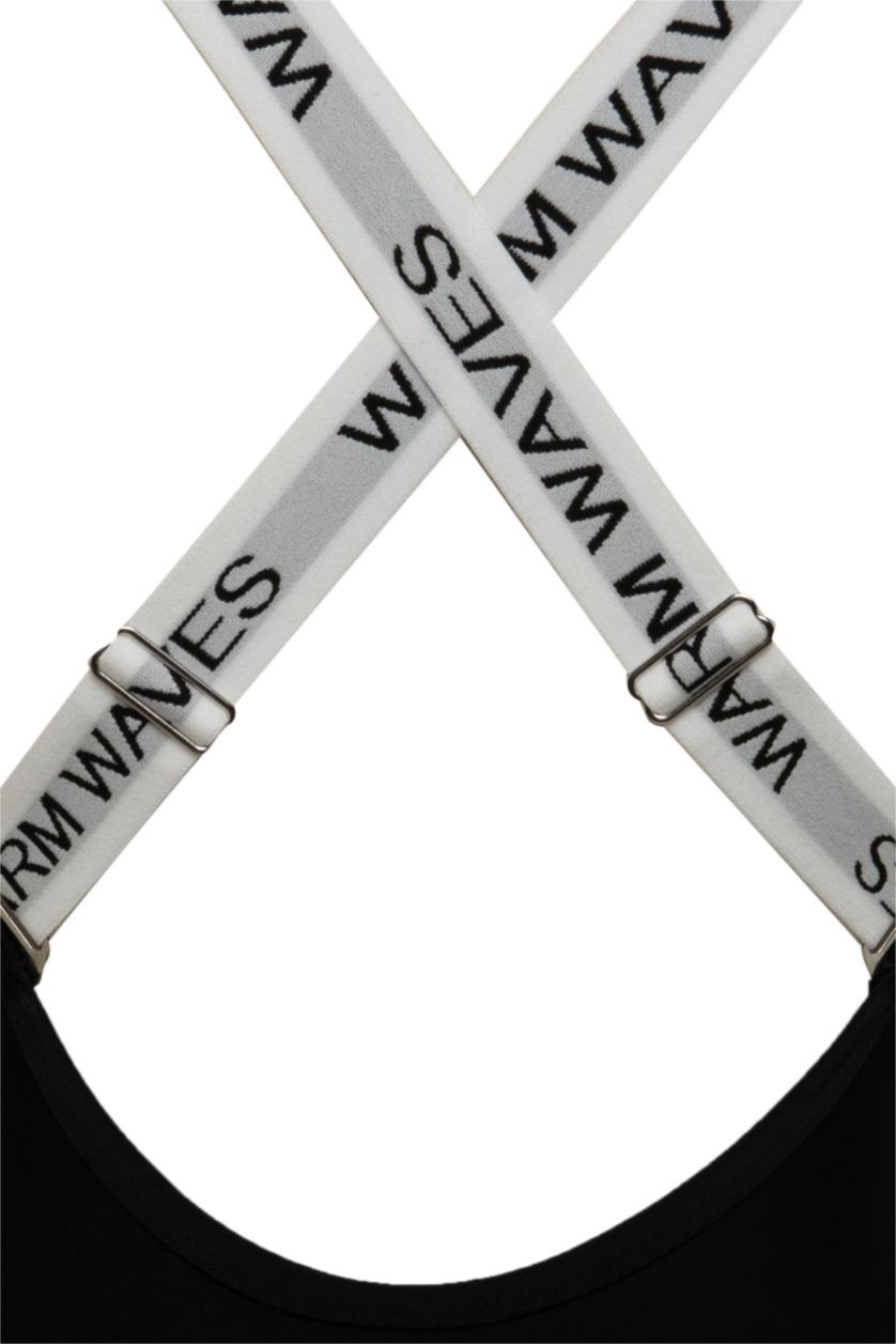 Kadın Siyah Sporcu Mayo