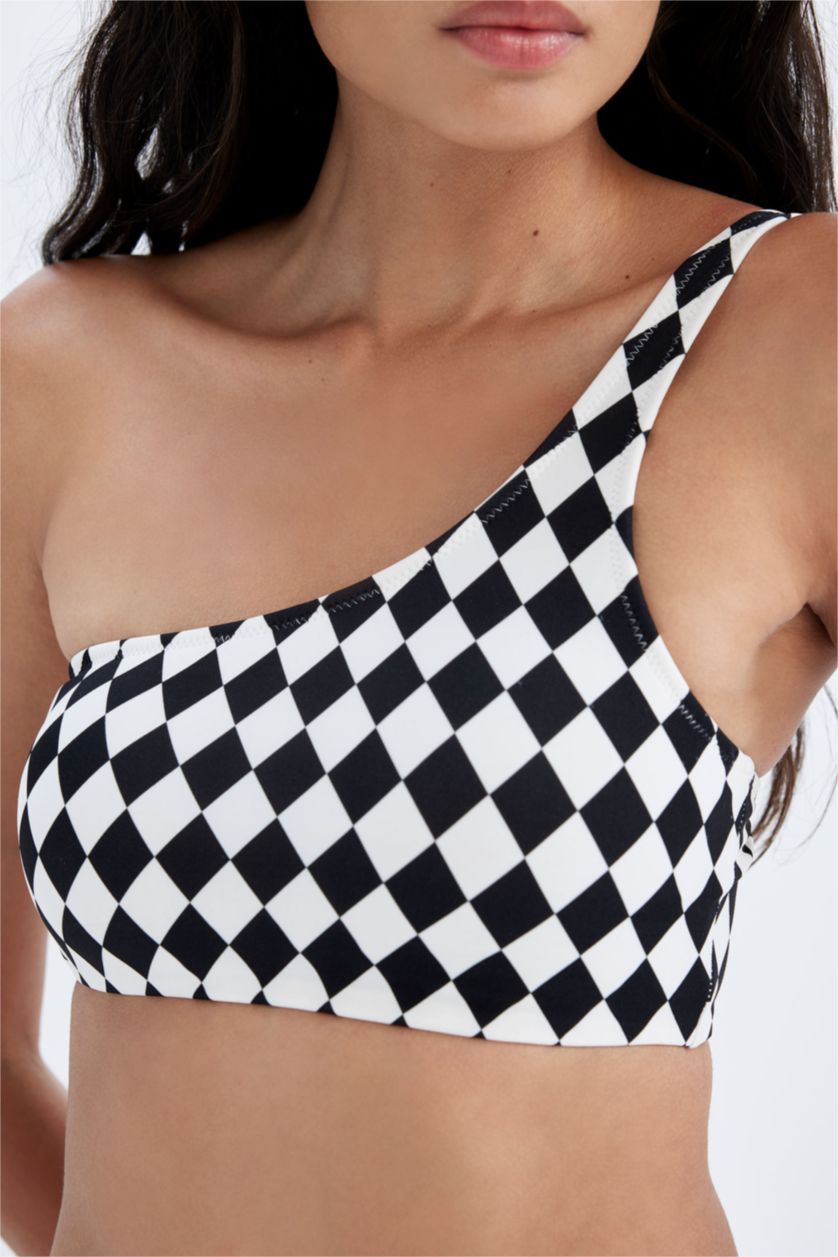 حريمي بيج فاتح بكيني توب مطبوع من DeFactoFit