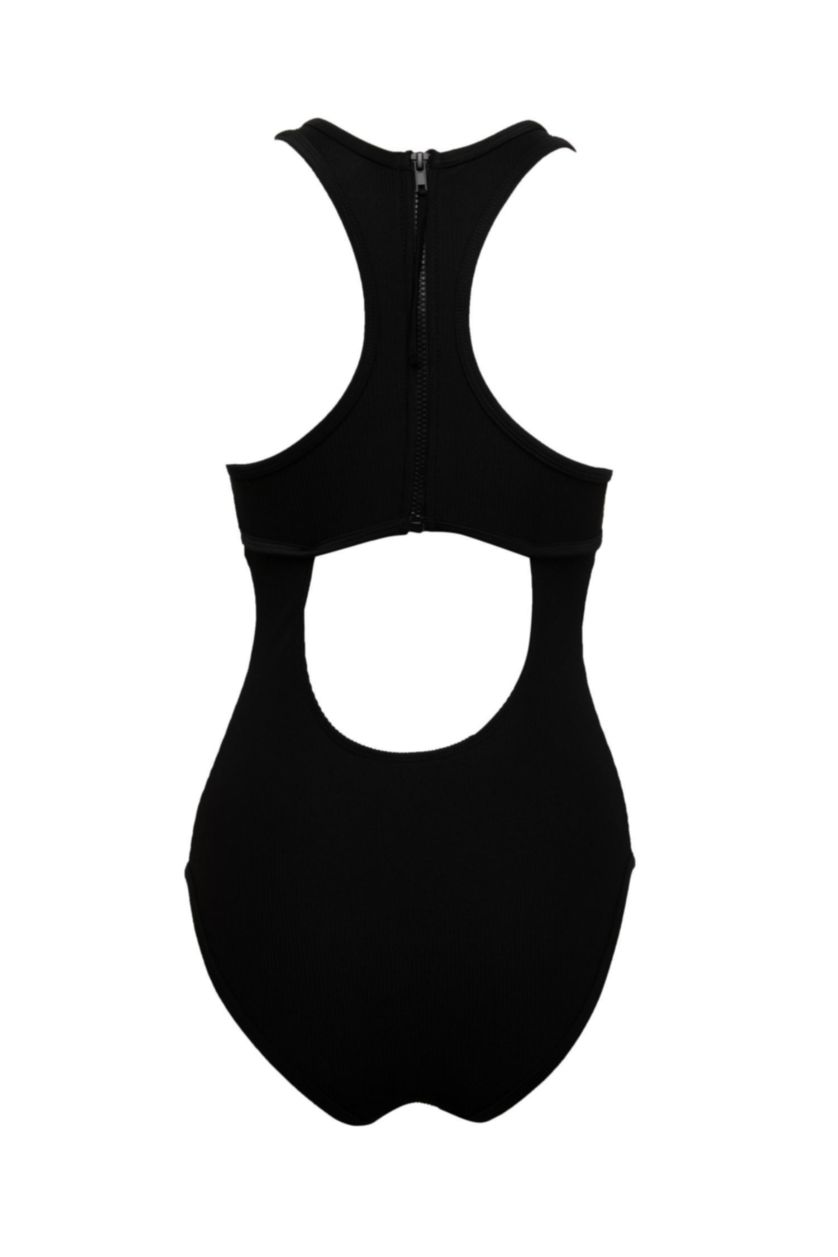 نساء أسود مايو عادي من DeFactoFit