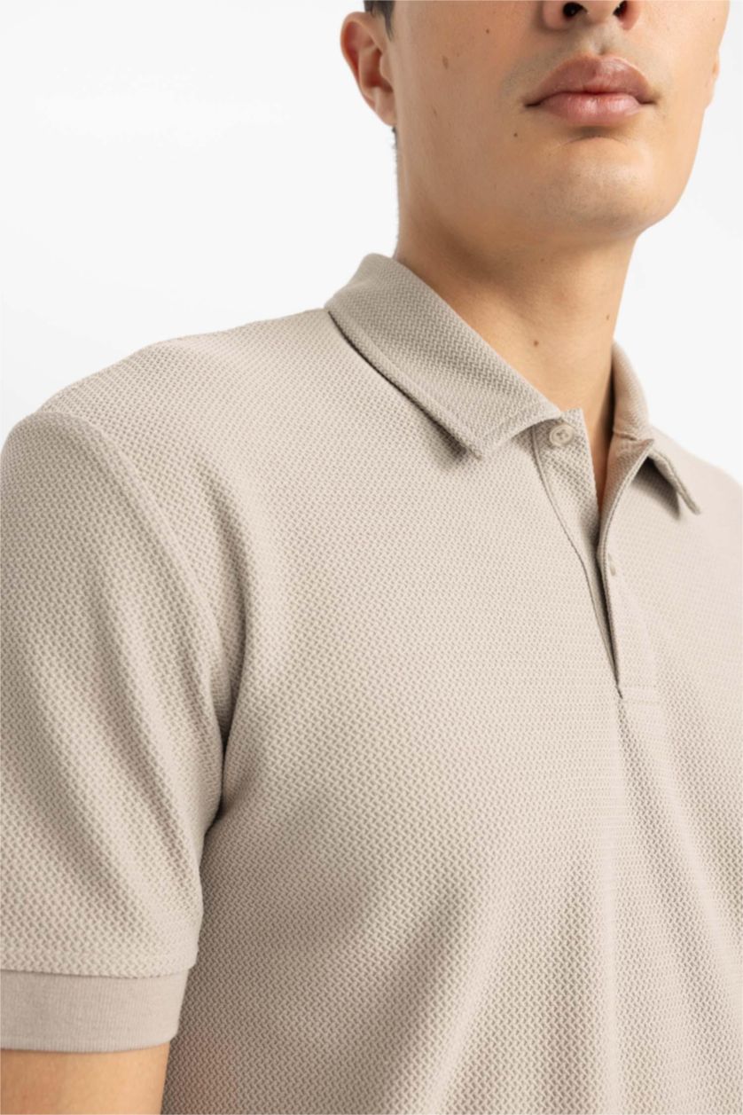 MAN Grey Modern Fit Polo Collar Polo T-Shirt