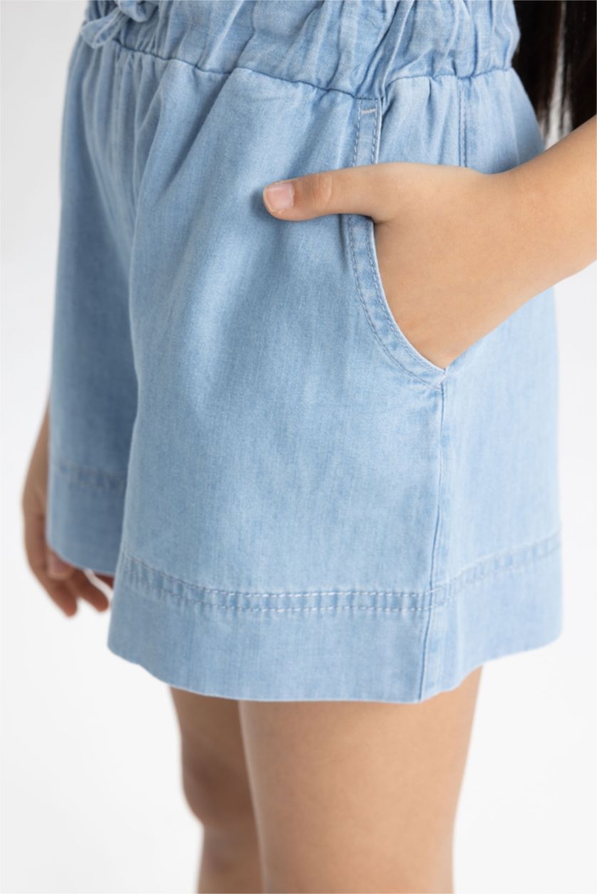 GIRLS & TEENS Light Blue Girl Denim Shorts