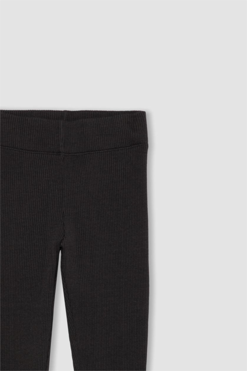 بنات أنثرا سروال ضيق بناتي مضلع طويل