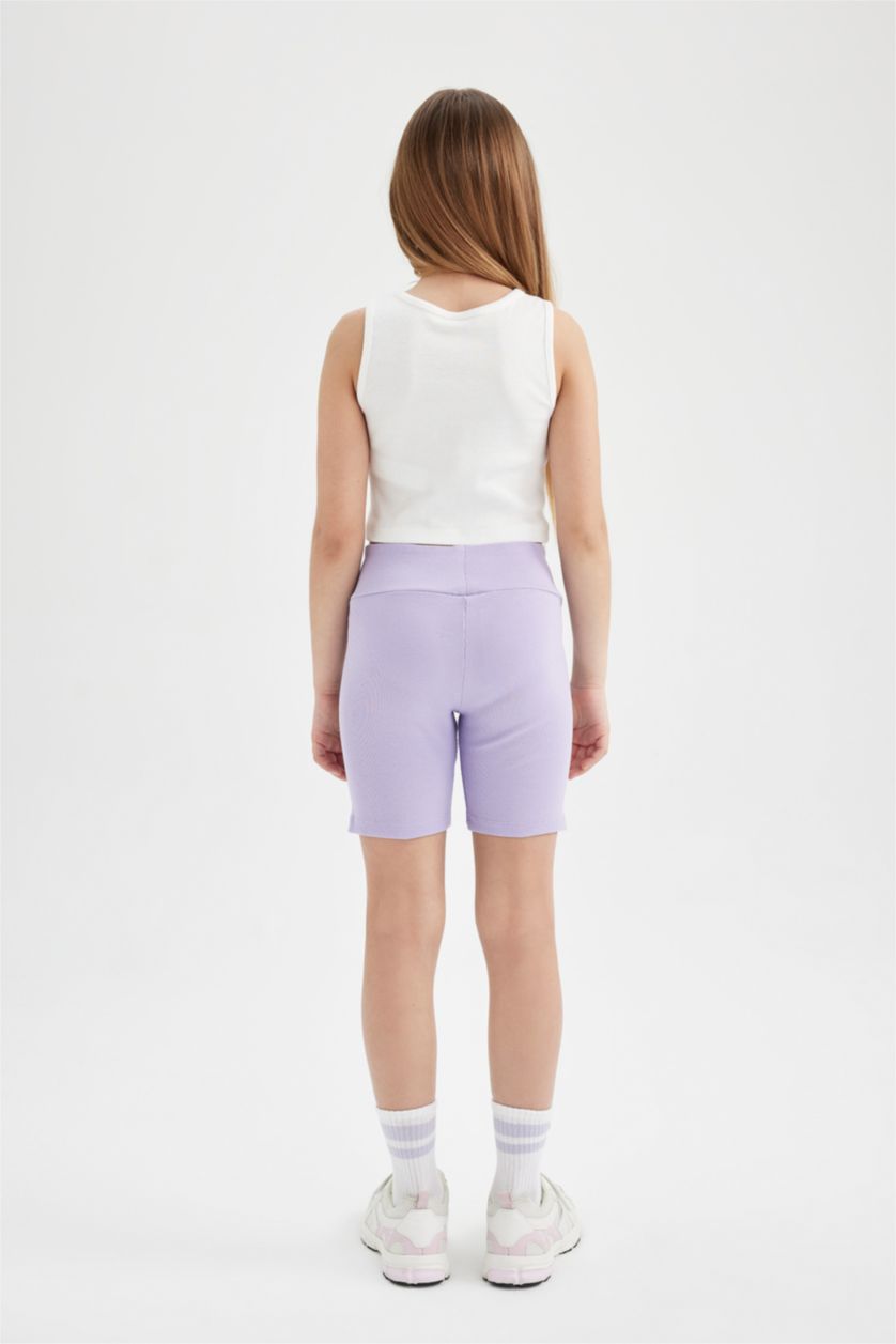 GIRLS & TEENS Lilac Girl Biker Biker Leggings