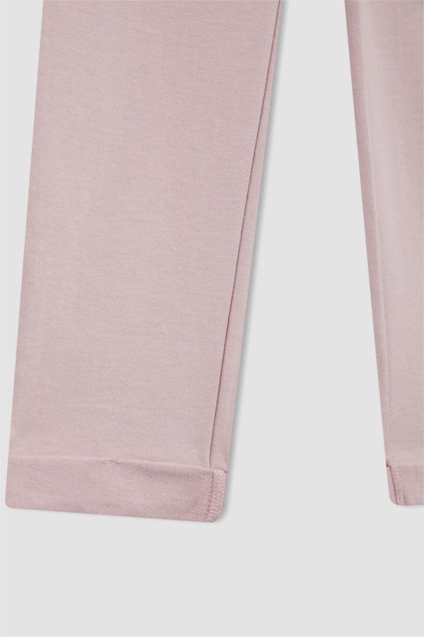 FILLES Rose Pantalon De Jogging Carotte Pour Fille