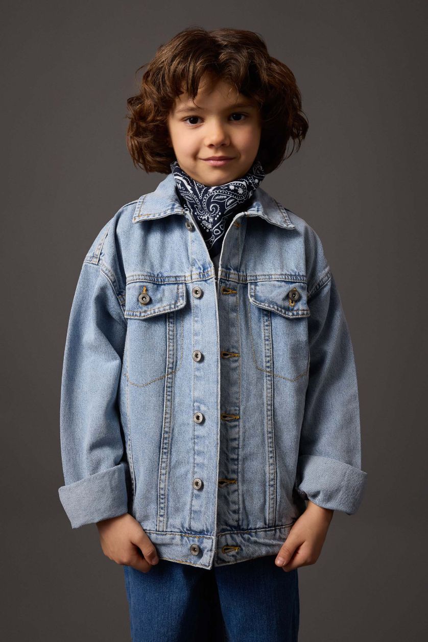 BOYS & TEENS Blue Boy Denim Jacket
