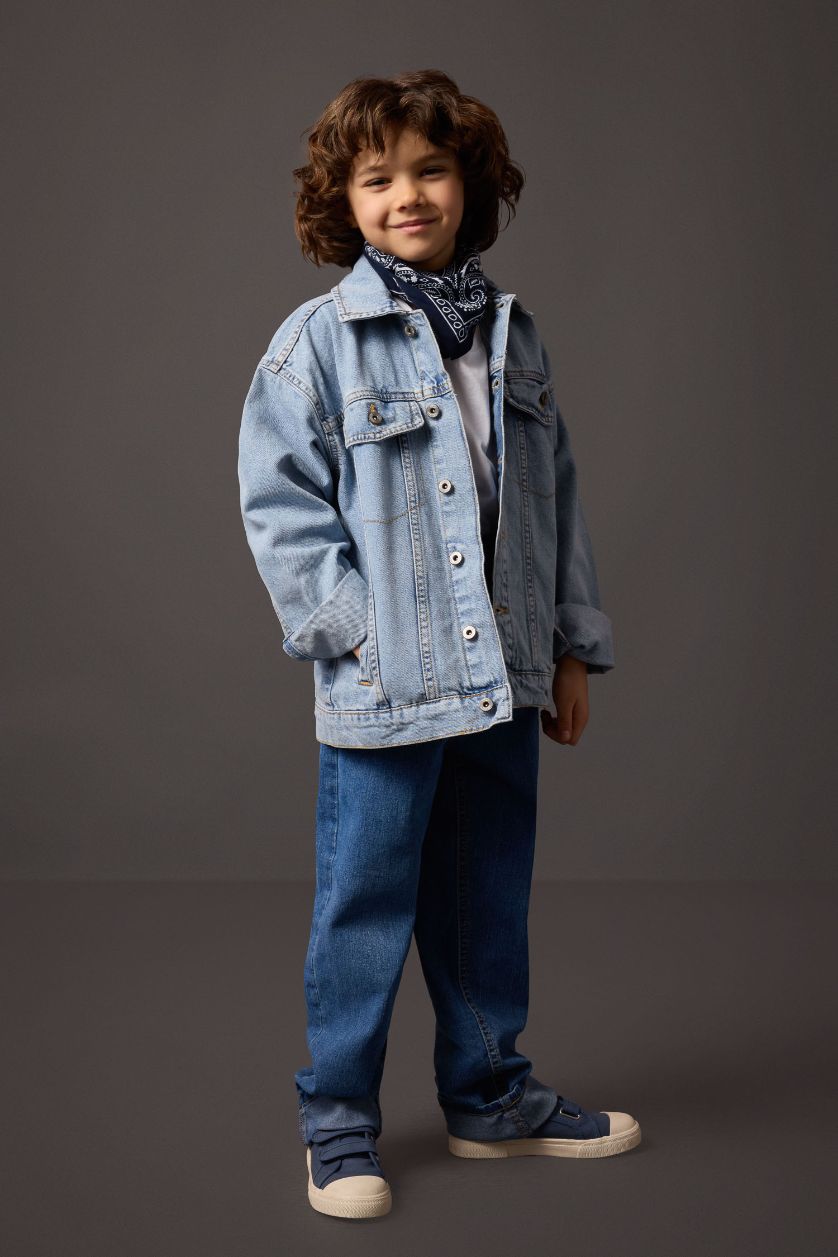 BOYS & TEENS Blue Boy Denim Jacket