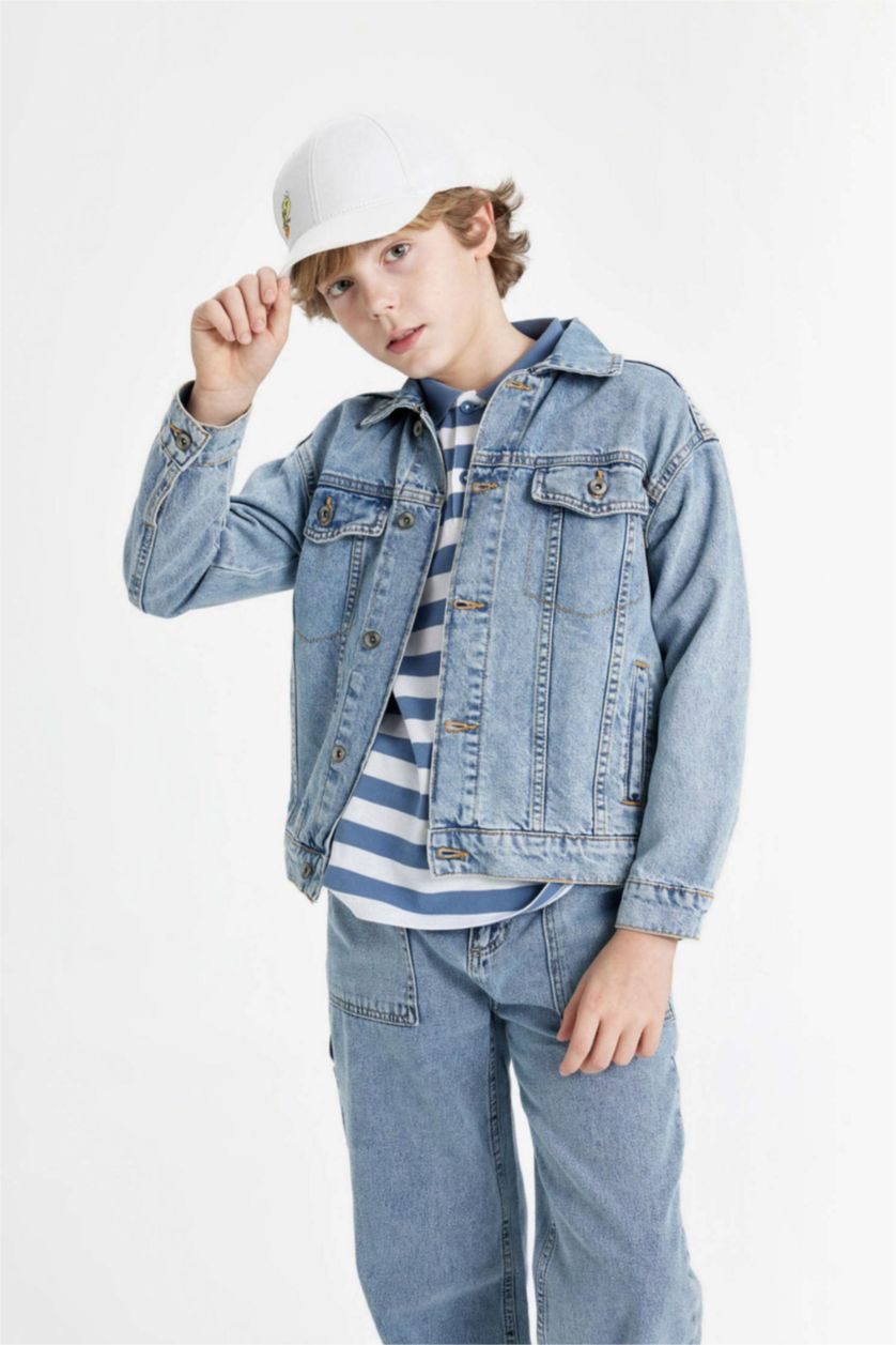 BOYS & TEENS Blue Boy Denim Jacket
