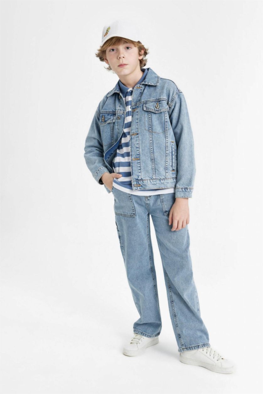 BOYS & TEENS Blue Boy Denim Jacket