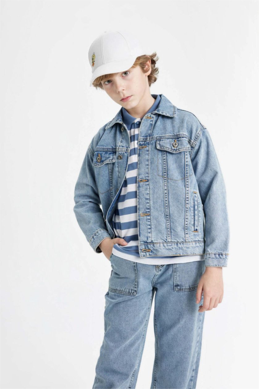 BOYS & TEENS Blue Boy Denim Jacket