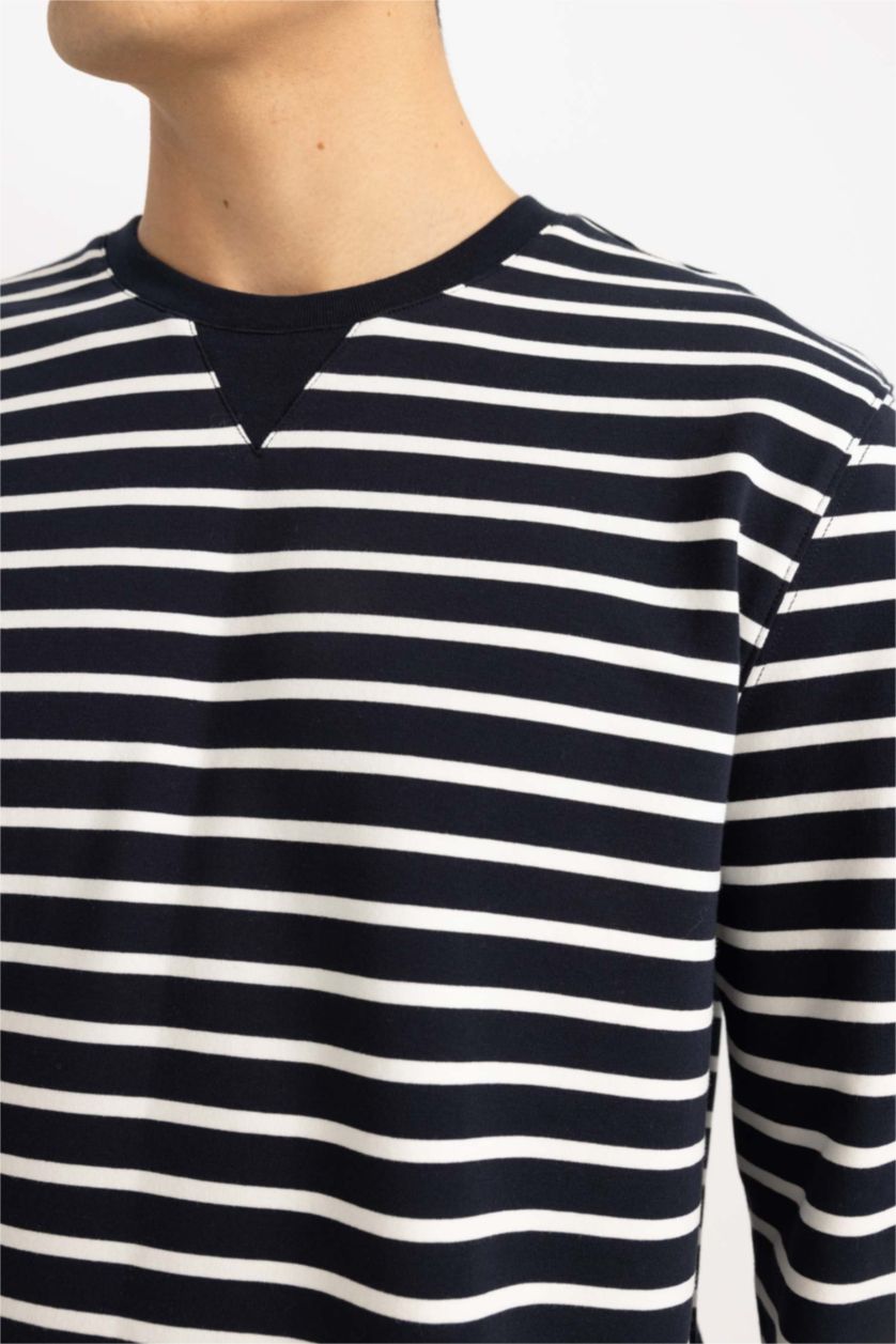 HOMME Marin Modern Fit Thin Sweatshirt Fabric Sweatshirt