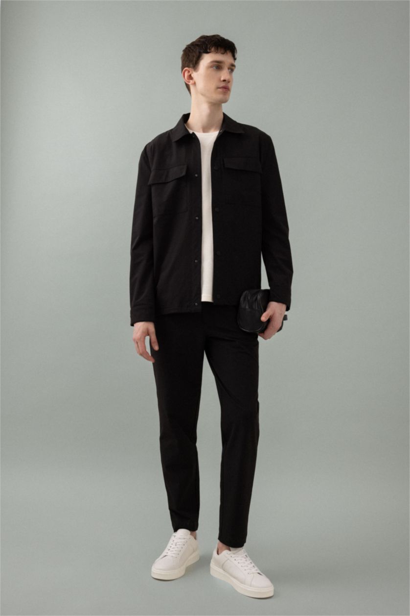 رجال أسود jogger Trousers