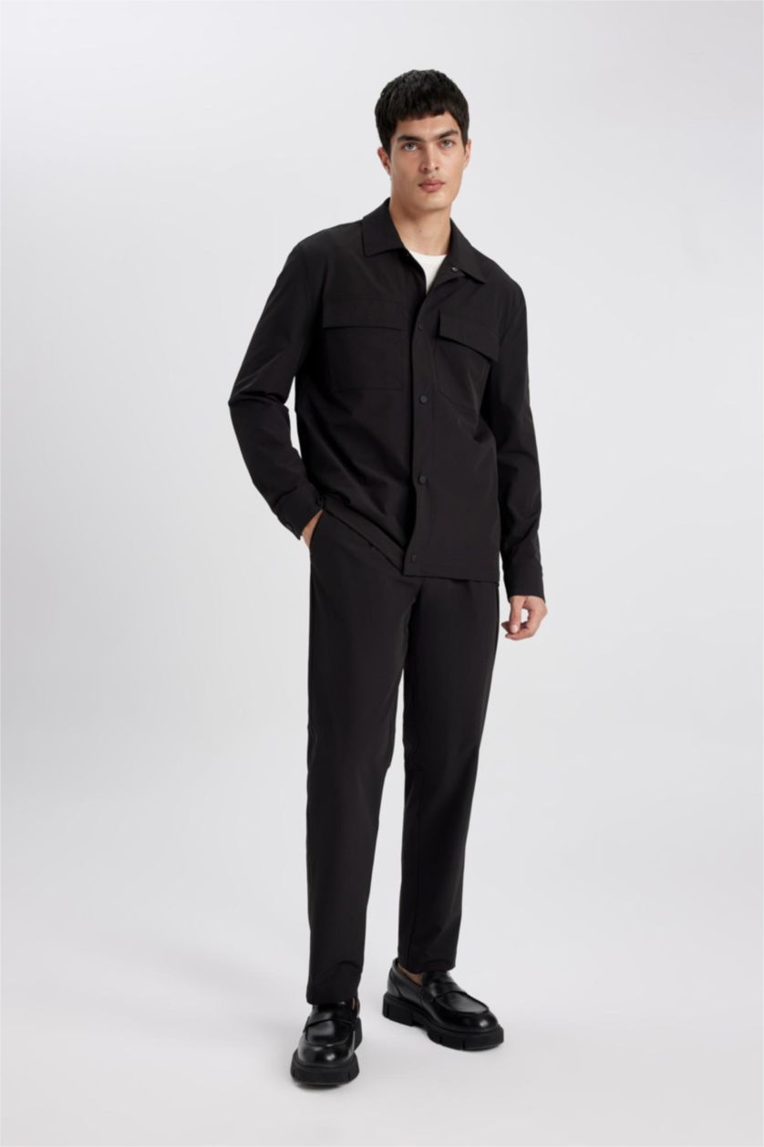 رجال أسود jogger Trousers