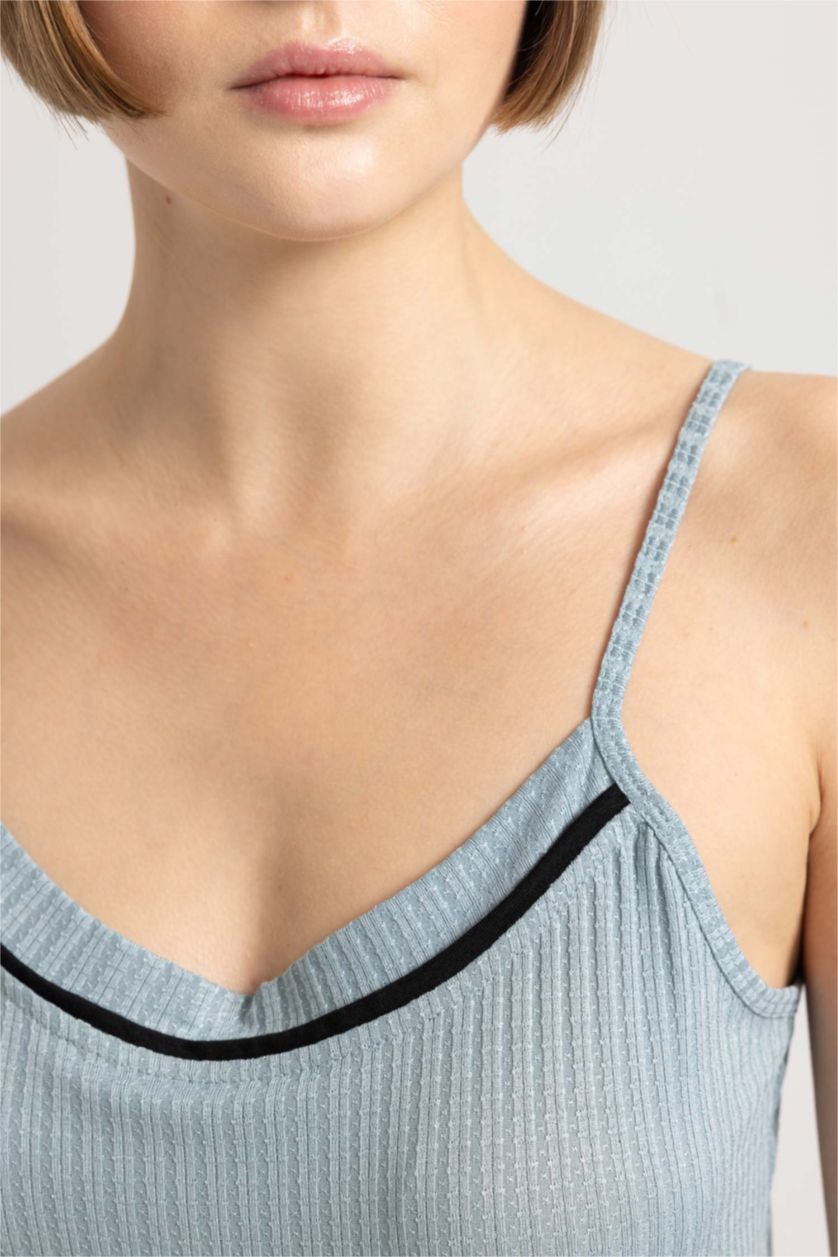 Woman Mint Fall in Love Regular Fit Casual Top