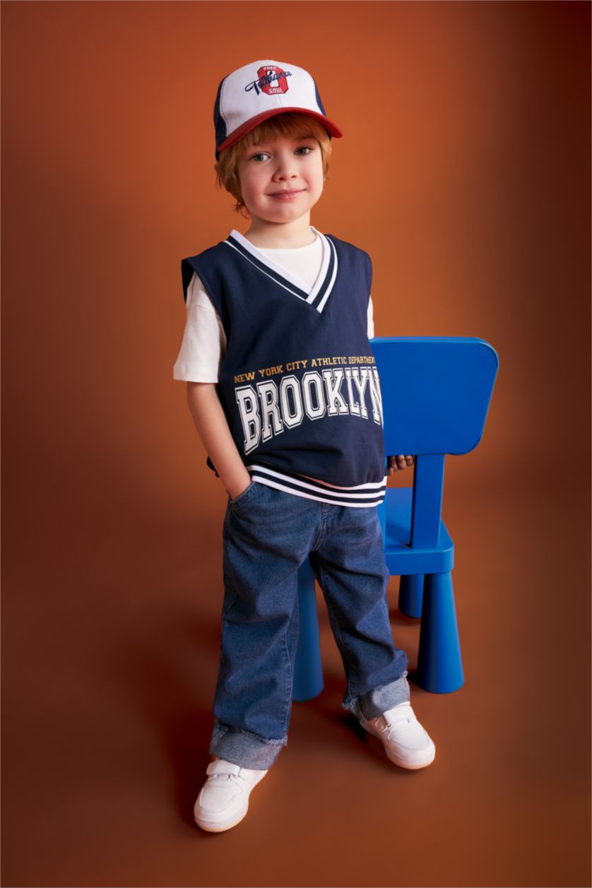 BABY BOY Blue Baby Boy Ripped Detailed Jeans