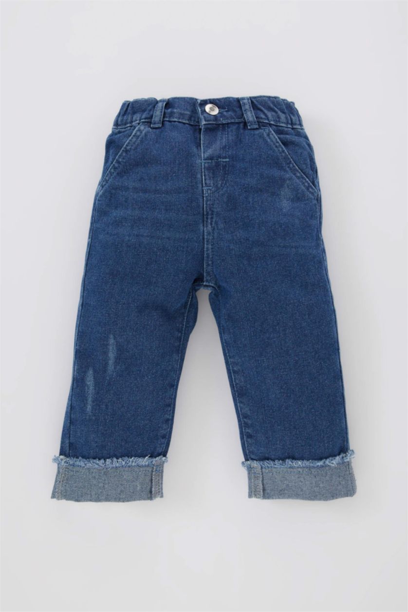 BABY BOY Blue Baby Boy Ripped Detailed Jeans