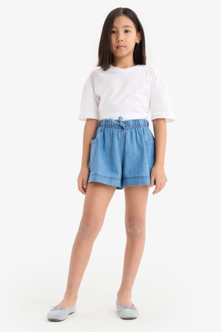 GIRLS & TEENS Blue Girl Denim Shorts