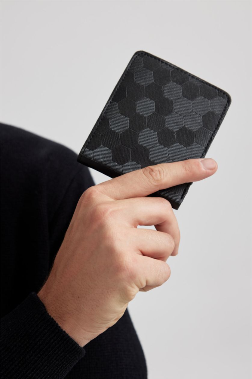 Erkek Siyah Erkek Suni Deri Cüzdan