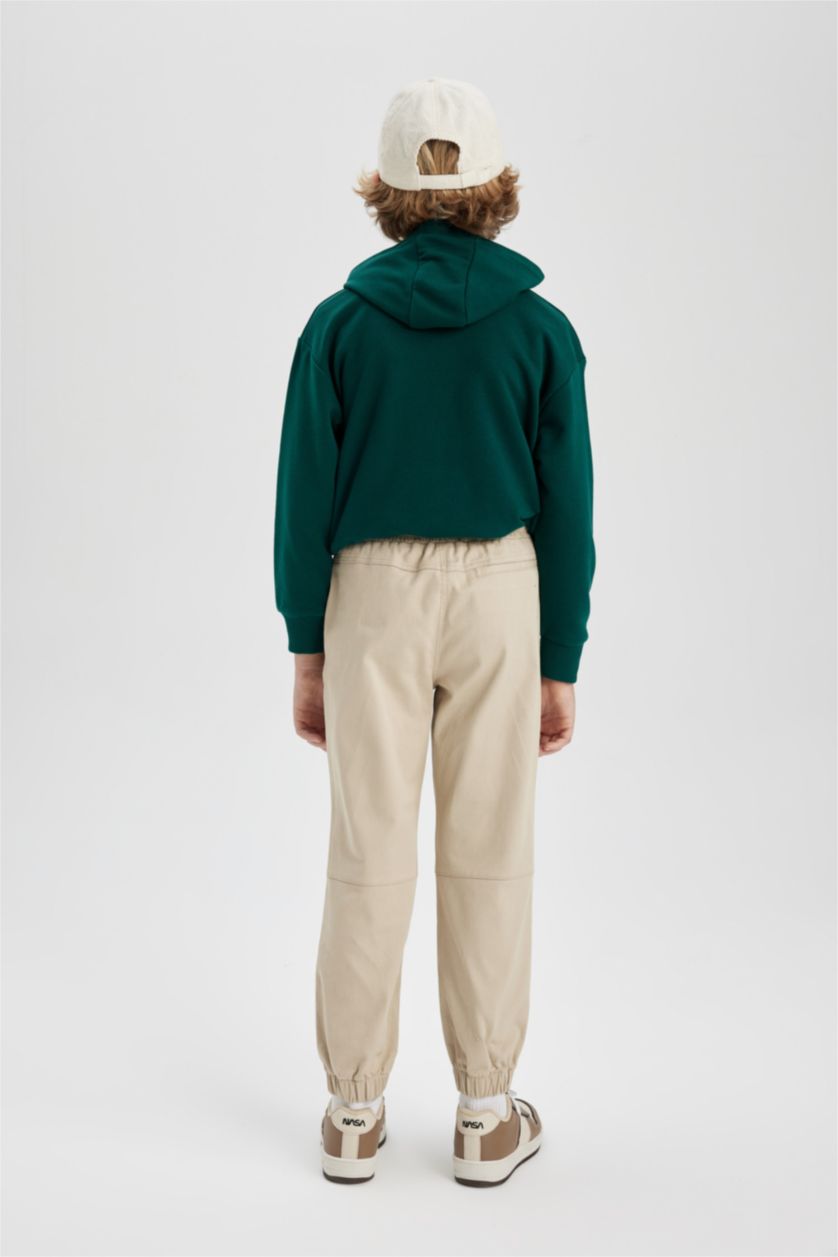 BOYS & TEENS Beige Boy Jogger Pants