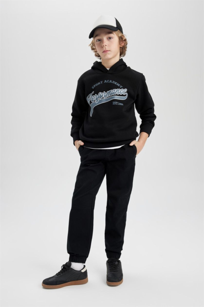 BOYS & TEENS Black Boy Jogger Pants
