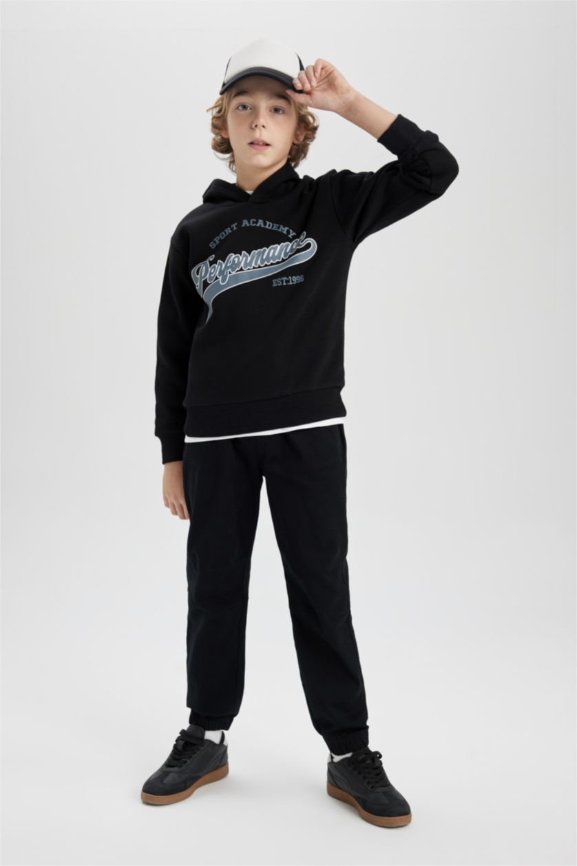 BOYS & TEENS Black Boy Jogger Pants