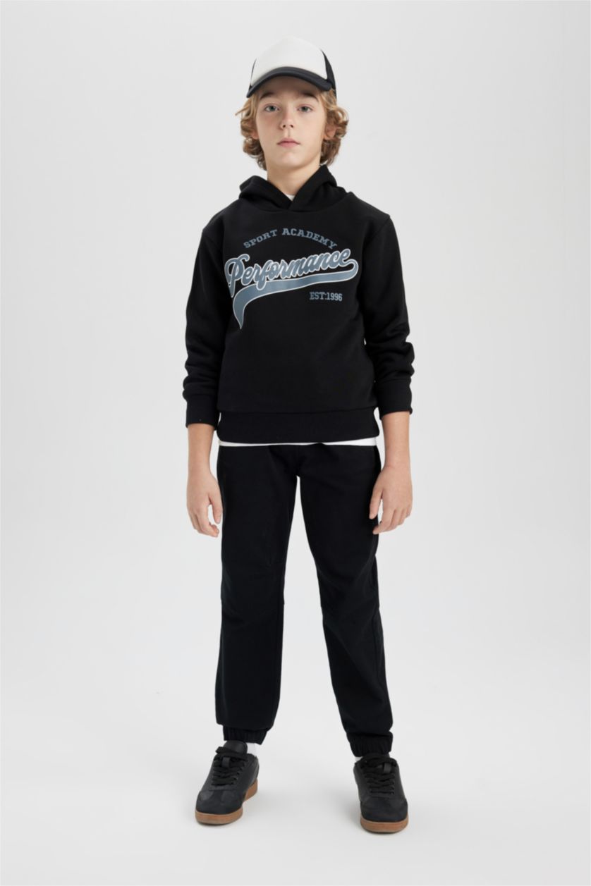 BOYS & TEENS Black Boy Jogger Pants