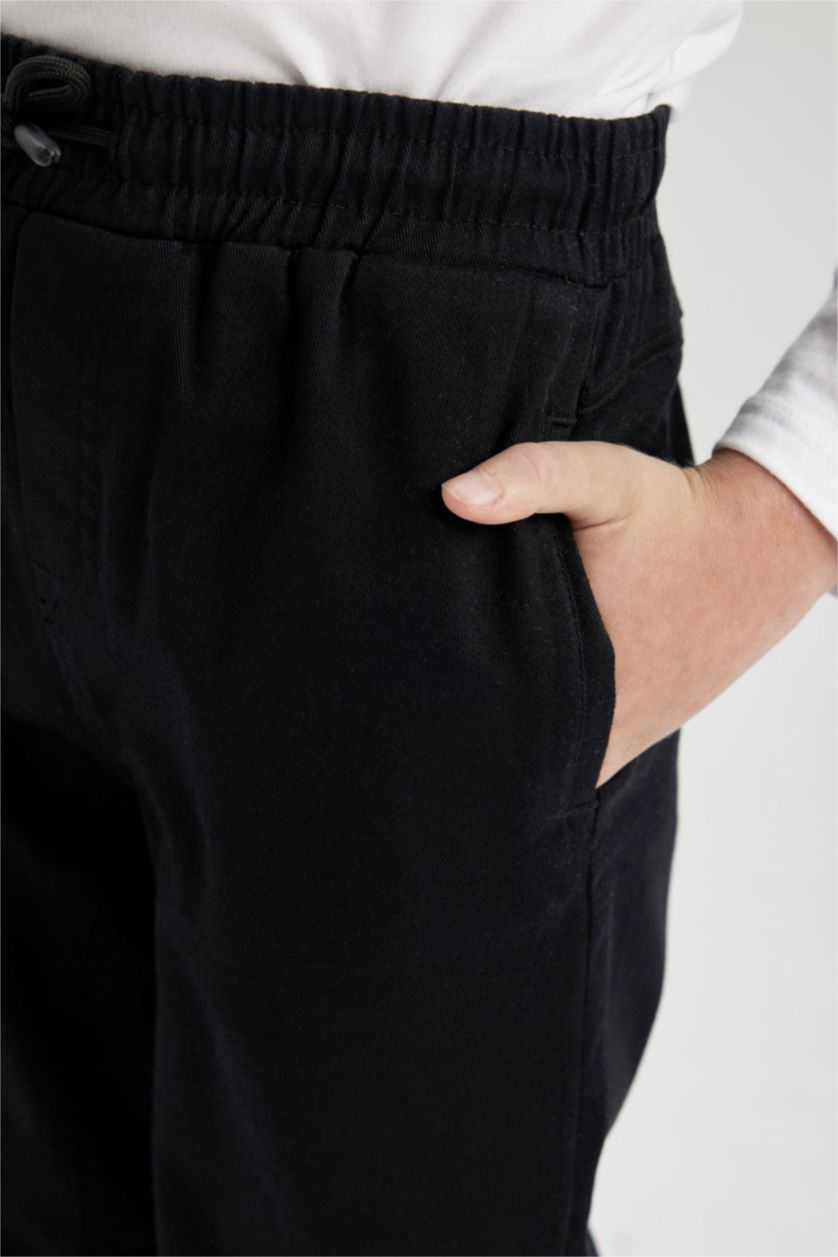 BOYS & TEENS Black Boy Jogger Pants
