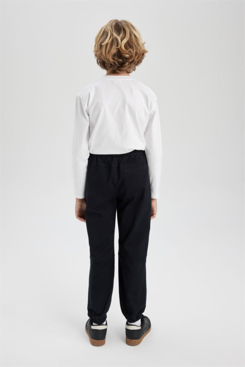 BOYS & TEENS Black Boy Jogger Pants