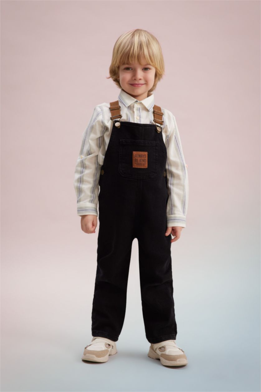 Erkek Bebek Antrasit Erkek Bebek Jean Tulum