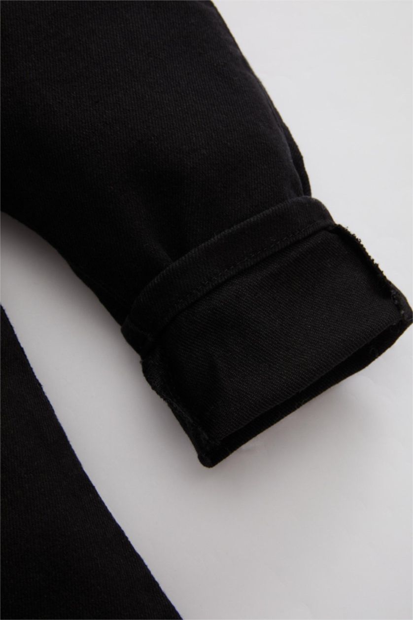 Erkek Bebek Antrasit Erkek Bebek Jean Tulum