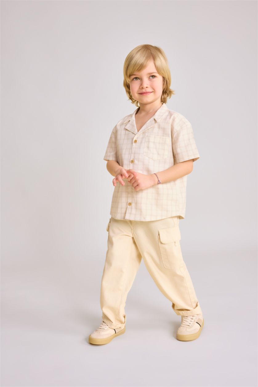BÉBÉ GARÇON Beige Pantalon Jean coupe régulière Pour Bébé Garçon