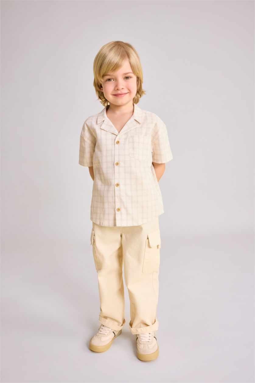 BÉBÉ GARÇON Beige Pantalon Jean coupe régulière Pour Bébé Garçon